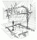 70-4605016-Б Кронштейн навески голый МТЗ-80,82 САЗ-РУП